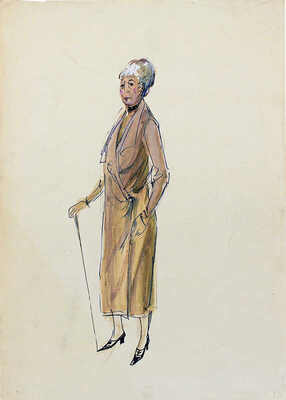 Неизвестный художник. Лот из пяти театральных костюмов 